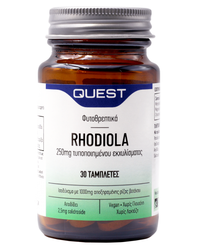 QUEST RHODIOLA 250MG EXTRACT 30TAB