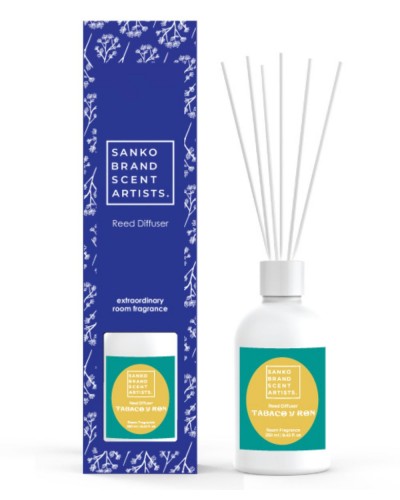 SANKO TABACO Y RON REED DIFFUSER ΑΡΩΜΑΤΙΚΟ ΧΩΡΟΥ 250ml