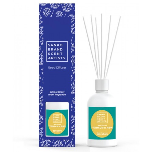 SANKO TABACO Y RON REED DIFFUSER ΑΡΩΜΑΤΙΚΟ ΧΩΡΟΥ 250ml