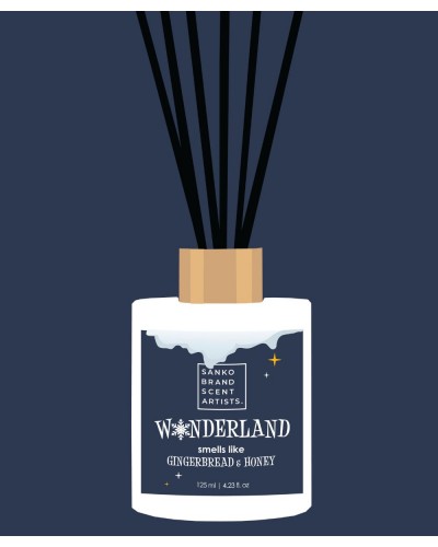 SANKO WONDERLAND REED DIFFUSER 125 ML ΆΡΩΜΑ ΜΕΛΟΜΑΚΑΡΟΝΟ