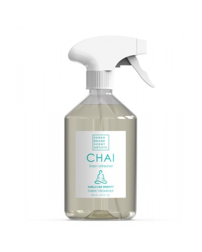 SANKO SCENT CHAI ΑΡΩΜΑΤΙΚΟ ΓΙΑ ΤΟ ΦΡΕΣΚΑΡΙΣΜΑ ΤΩΝ ΥΦΑΣΜΑΤΩΝ 500ml