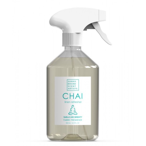 SANKO SCENT CHAI ΑΡΩΜΑΤΙΚΟ ΓΙΑ ΤΟ ΦΡΕΣΚΑΡΙΣΜΑ ΤΩΝ ΥΦΑΣΜΑΤΩΝ 500ml