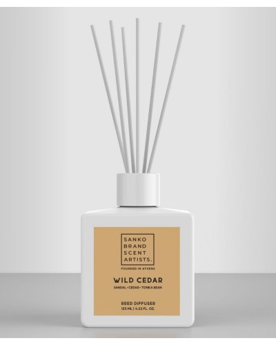 SANKO WILD CEDAR REED DIFFUSER 125ml