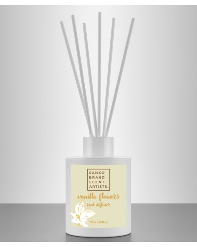 SANKO VANILLA FLOWERS REED DIFFUSER 125ml