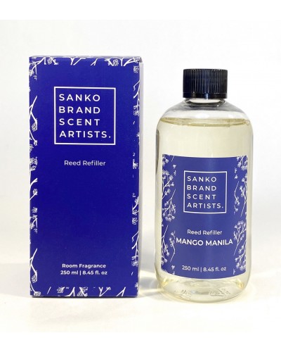 SANKO MANGO MANILA REED REFILLER ΑΡΩΜΑΤΙΚΟ ΧΩΡΟΥ 250ml (ΑΝΤΑΛΛΑΚΤΙΚΟ)