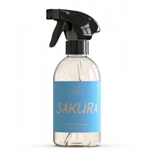 SANKO SAKURA LINEN REFRESHER ΑΡΩΜΑΤΙΚΟ ΓΙΑ ΤΟ ΦΡΕΣΚΑΡΙΣΜΑ ΤΩΝ ΥΦΑΣΜΑΤΩΝ 500ml