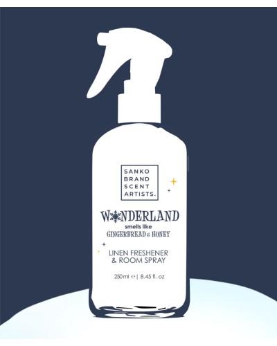 SANKO WONDERLAND LINEN AND ROOM SPRAY ΆΡΩΜΑ ΜΕΛΟΜΑΚΑΡΟΝΟ