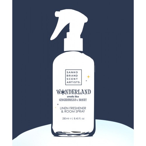 SANKO WONDERLAND LINEN AND ROOM SPRAY ΆΡΩΜΑ ΜΕΛΟΜΑΚΑΡΟΝΟ