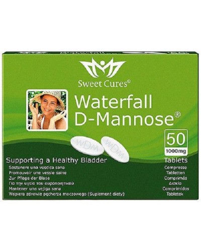SC NUTRA WATERFALL D-MANNOSE 1000MG 50TABS