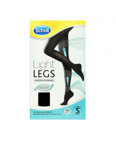 DR SCHOLL LIGHT LEGS, ΚΑΛΣΟΝ ΔΙΑΒΑΘΜΙΣΜΕΝΗΣ ΣΥΜΠΙΕΣΗΣ 60DEN ΜΑΥΡΟ SMALL