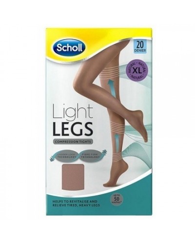 SCHOLL LIGHT LEGS  20 DEN ΧΡΩΜΑ BIEGE XLARGE