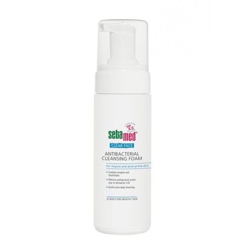 SEBAMED CLEAR FACE ANTIBACTERIAL CLEANSING FOAM 150ML