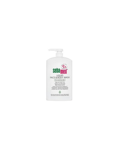 SEBAMED LIQUID FACE & BODY WASH 1000ML