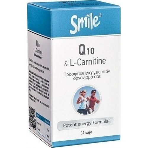 SMILE Q10 & L-CARNITINE 30CAPS