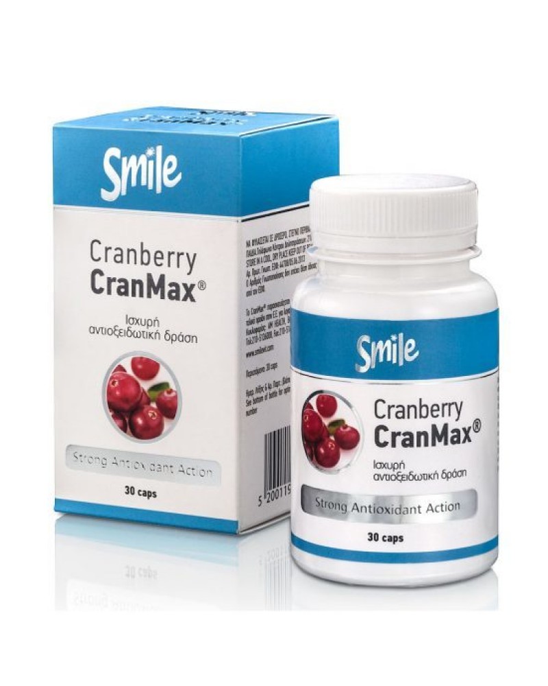 SMILE CRANBERRY CRANMAX 30 CAPS