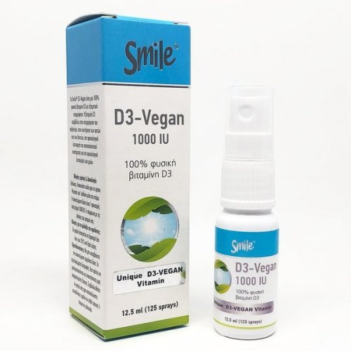 SMILE D3 1000iu VEGAN SPRAY 1000IU 12.5ml