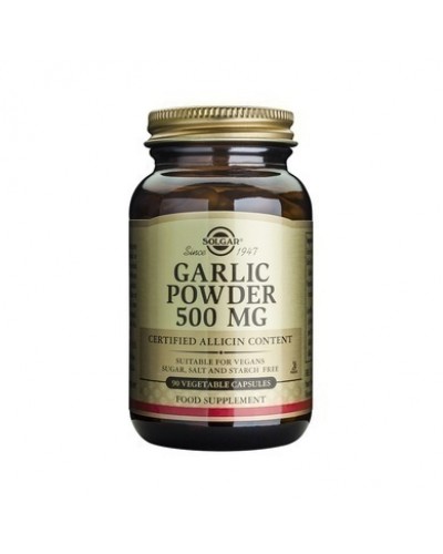 SOLGAR GARLIC POWDER 500MG 90VEG.CAPS