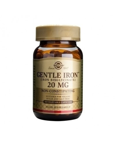 SOLGAR GENTLE IRON 20MG 180VEG CAP