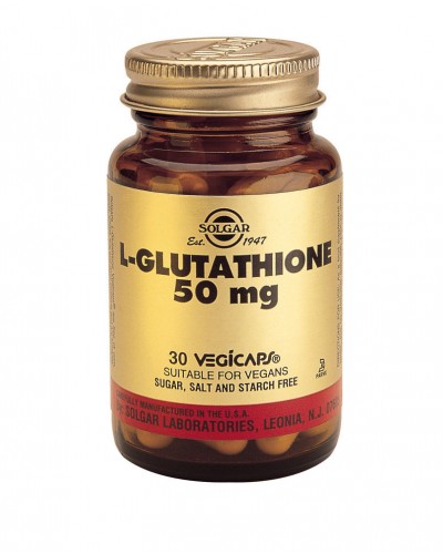 SOLGAR L-GLUTATHIONE 50MG 30VEG CAP
