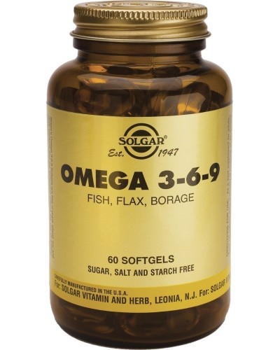 SOLGAR OMEGA 3 6 9 60CAP SOLGAR OMEGA 3 6 9 60CAP
