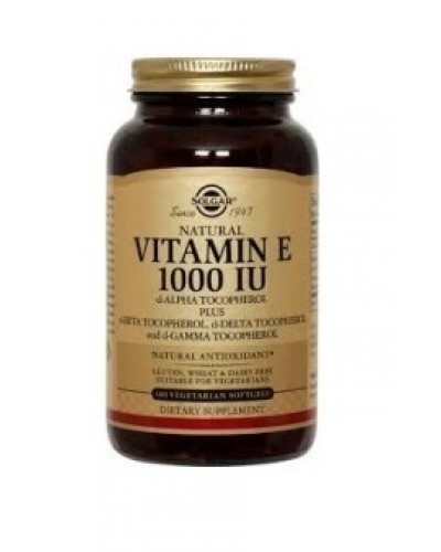 SOLGAR VITAMIN E 1000 IU 100SOFTGELS