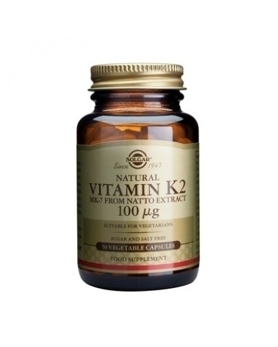 SOLGAR K2 100MCG 50CAPS SOLGAR K2 100MCG 50CAPS