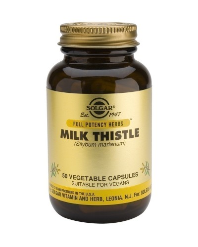 SOLGAR MILK THISTLE 100MG 50VEG CAPS