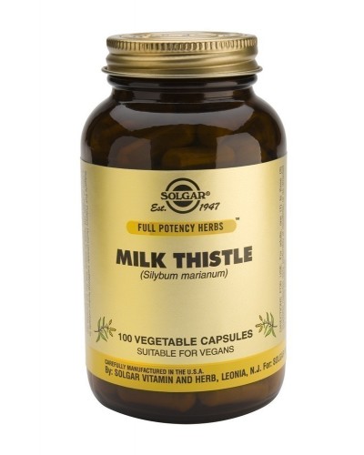 SOLGAR MILK THISTLE 100MG 100VEG CAPS