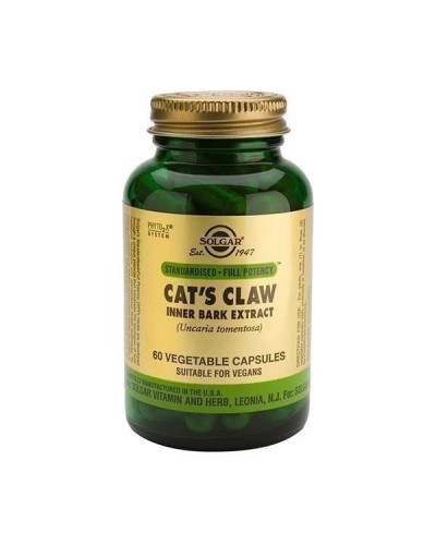 SOLGAR SFP CAT S CLAW EXTRACT 60VEG CAPS