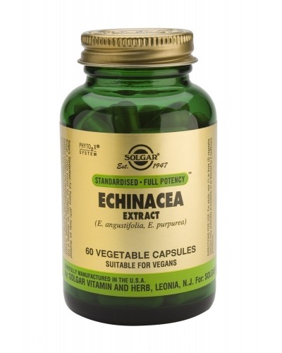 SOLGAR SFP ECHINACEA ROOT LEAF EXTRACT 60VEG CAPS SOLGAR SFP ECHINACEA ROOT LEAF EXTRACT 60VEG CAPS