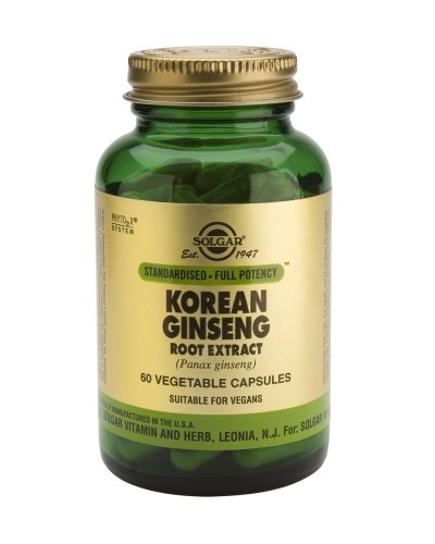 SOLGAR SFP KOREAN GINSENG EXTRACT 60VEG CAPS