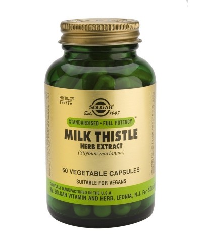 SOLGAR SFP MILK THISTLE HERB SEED 60VCAP