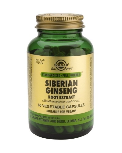 SOLGAR SFP SIBERIAN GINSENG EXTRACT 60VEG CAP