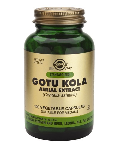 SOLGAR STANDARDISED GOTU KOLA 100CAP