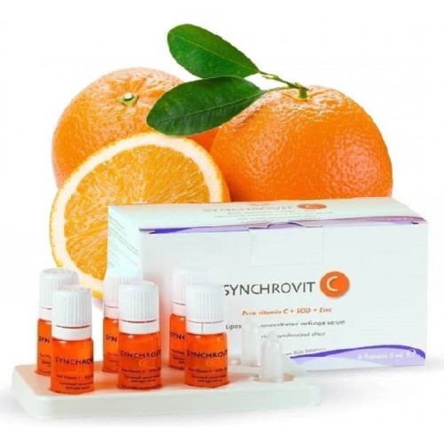 SYNCHROLINE SYNCHROVIT SERUM PURE VITAMIN C 6FLACONSX5ML