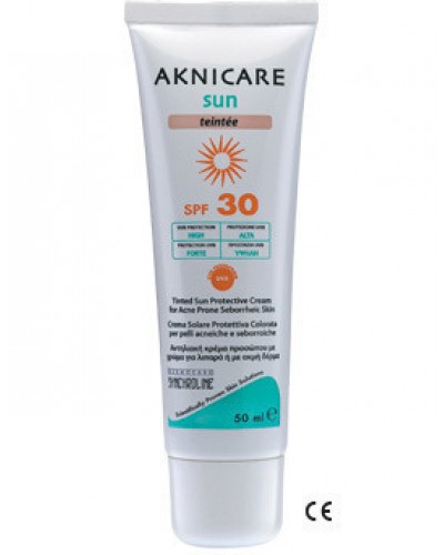 SYNCHROLINE AKNICARE SUN TEINTEE SPF30 50ML