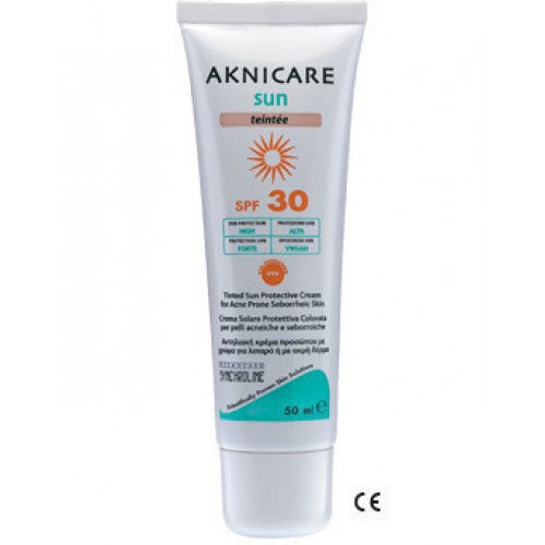 SYNCHROLINE AKNICARE SUN TEINTEE SPF30 50ML