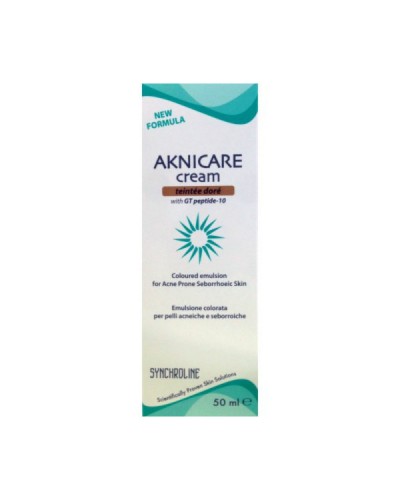 SYNCHROLINE AKNICARE TEINTEE CREAM DORE 50ML