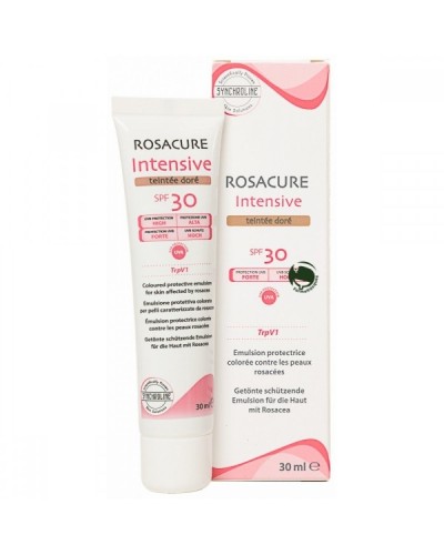 SYNCHROLINE ROSACURE INTENSIVE TEINTEE DORE SPF30 30 ML