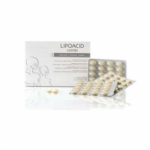 Synchroline Lipoacid Combi Συμπλήρωμα Διατροφής που Συμβάλει στην Προστασία των Κυττάρων από το Οξειδωτικό Στρες, 60 tabs