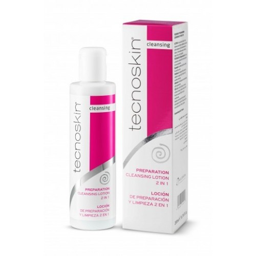 TECNOSKIN PREPARATION CLEANSING LOTION 2 IN 1 200ML