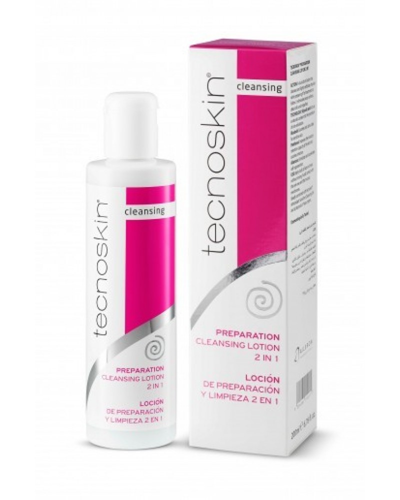TECNOSKIN PREPARATION CLEANSING LOTION 2 IN 1 200ML TECNOSKIN PREPARATION CLEANSING LOTION 2 IN 1 200ML