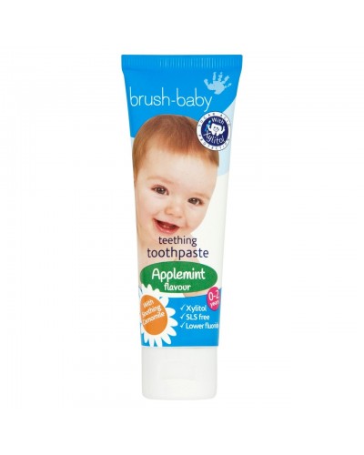 BRUSH BABY Οδοντόπαστα 0-2 ετών 50ml Applemint with Camomile