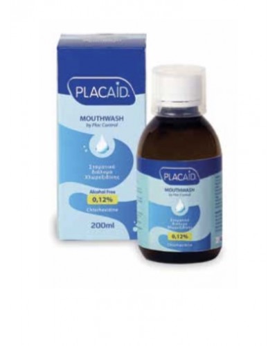 PLAC CONTROL PLAC AID ΣΤΟΜΑΤΙΚΟ ΔΙΑΛΥΜΑ ΧΛΩΡΕΞΙΔΙΝΗΣ 0,12% 200ML