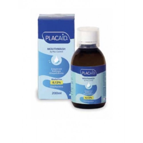 PLAC CONTROL PLAC AID ΣΤΟΜΑΤΙΚΟ ΔΙΑΛΥΜΑ ΧΛΩΡΕΞΙΔΙΝΗΣ 0,12% 200ML