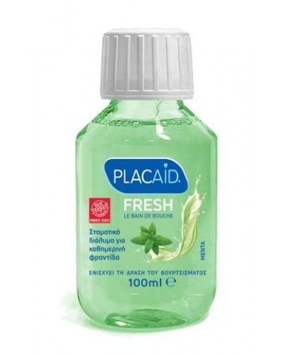 PLAC AID FRESH ΚΑΘΗΜΕΡΙΝΟ ΜΕΝΤΑ ΣΤΟΜΑΤΙΚΟ ΔΙΑΛΥΜΑ 100ML