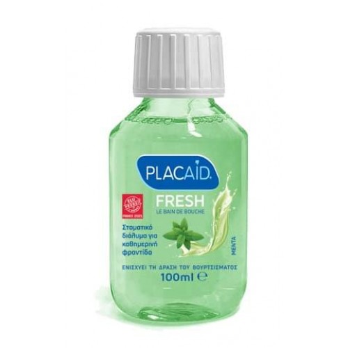 PLAC AID FRESH ΚΑΘΗΜΕΡΙΝΟ ΜΕΝΤΑ ΣΤΟΜΑΤΙΚΟ ΔΙΑΛΥΜΑ 100ML