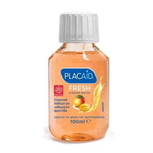 PLAC AID FRESH ΚΑΘΗΜΕΡΙΝΟ ΜΑΝΓΚΟ ΣΤΟΜΑΤΙΚΟ ΔΙΑΛΥΜΑ 100ML