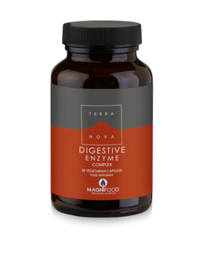 TERRANOVA DIGESTIVE ENZYME COMPLEX 50 VEG. CAPS