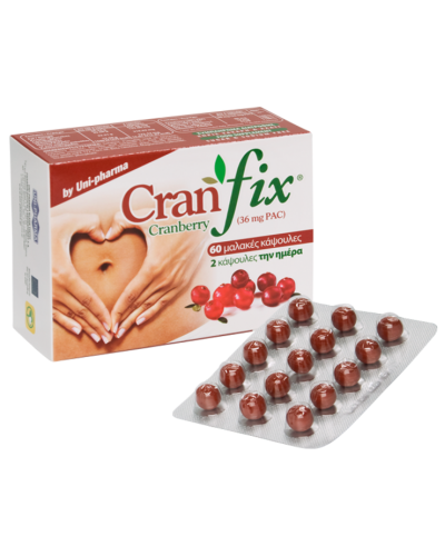 UNI-PHARMA CRAN FIX 36mg 60CAPS